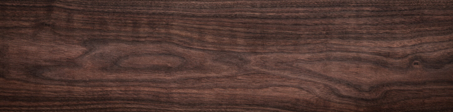 Super long walnut planks texture background.Dark tone walnut texture,Walnut natural texture, texture elements.	 old wood texture