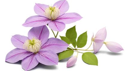 Clematis flowers