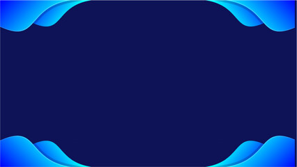 BLUE GRADIENT BACKGROUND FRAME
