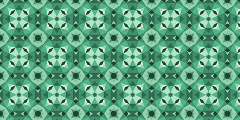 Emerald Kaleidoscope of Symmetry and Depth