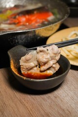 Food is any substance consumed to provide nutritional support for the body. It typically comes from plants, animals, or fungi and contains essential nutrients such as carbohydrates, proteins, fats, vi