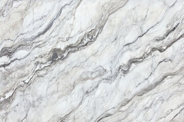 Fototapeta premium White marble texture background, veined stone surface