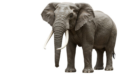 Fototapeta premium Majestic African Elephant Image Wildlife Photo