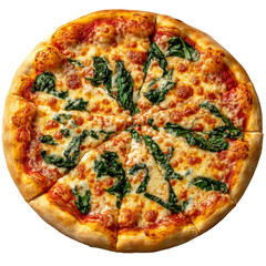 pizza isolated on white background