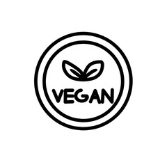 Vegan icon