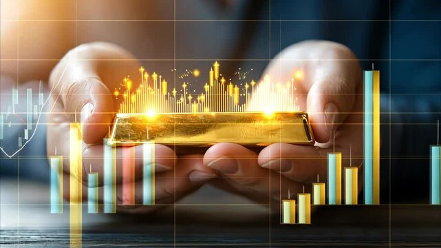 Unlocking Wealth How Gold Investment in Your Hands Fuels Market Growth and Financial Success with Bar Graphs