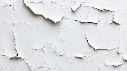 Obraz premium Peeling white paint texture background