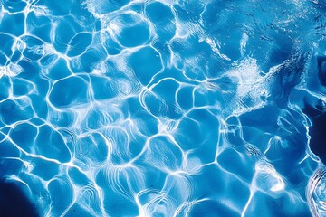 Obraz premium Swimming Pool Water Surface Texture