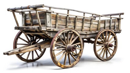 Fototapeta premium Antique Wooden Wagon