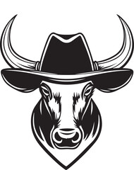 cowboy hat vector illustration