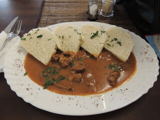 Beef and dumplings 