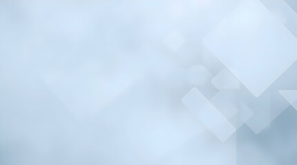 Fototapeta premium A soft, light blue background with subtle geometric shapes, creating a serene and minimalist aesthetic.
