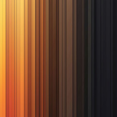 Obraz premium Image showcases a vertical color gradient transitioning from warm to cool colors yellow, orange, green, blue, purple Simple style, focused on color variation - AI-Generated