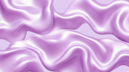 Fototapeta premium Soft, flowing lavender fabric drapes elegantly, creating a serene and calming background effect