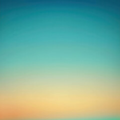 A captivating aerial seascape, featuring a vibrant blue ocean and scattered clouds against a sky, with a sunset or sunrise hinted by the horizons changing colors A possible object or - AI-Generated