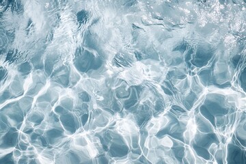 Obraz premium Captivating Serene Ripples of Crystal Clear Water Under Soft Glimmers of Light