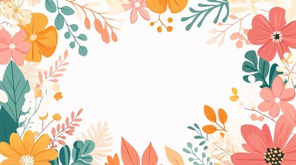 Obraz premium Beautiful flower arrangement with leaves and botanical components on display