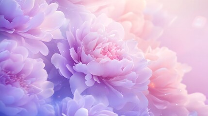 Colorful floral art illustration