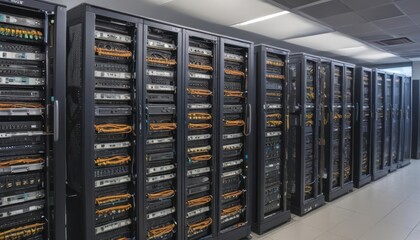 Data Center Servers: A Row of Modern IT Infrastructure