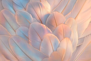 Exquisite Feather Patterns in Digital Painting with Renaissance Influence