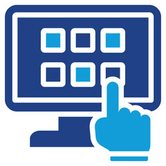 E Commerce Distribution Dual Tone Icon