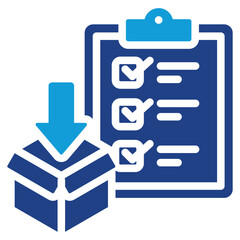 Order Fulfillment Dual Tone Icon