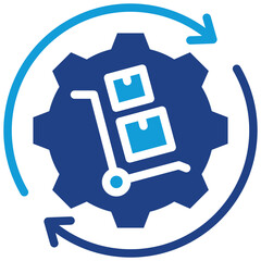 Procurement Automation Dual Tone Icon