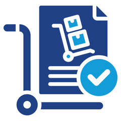 Procurement Compliance Dual Tone Icon