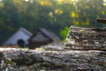 old house in the mountains
