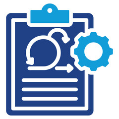 Agile Project Management Dual Tone Icon