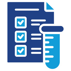 Design Of Experiments Dual Tone Icon