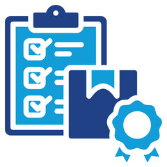 Critical To Quality Dual Tone Icon