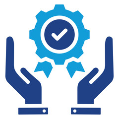 Quality Management Dual Tone Icon