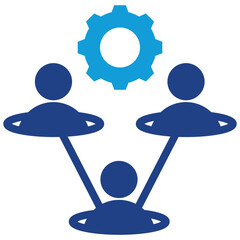 Team Roles Dual Tone Icon