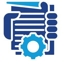 Document Control Dual Tone Icon