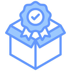 Cost Of Quality Lineal Blue Icon