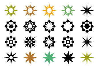 black and white flowers