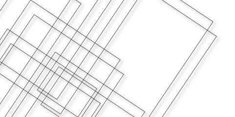 Abstract stripes lines geometric vector background, Paper geometric composition with abstract lines, Geometric squares in bright light with soft shadows as pattern. Vector futuristic digital landscape