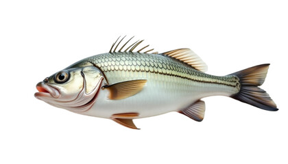 fish on a white background