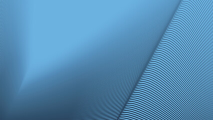 Ruddy Blue abstract background with stripes curve line
