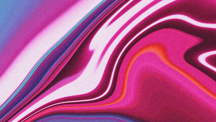 Abstract digital artwork featuring vibrant pink, magenta, and orange swirls with a smooth, fluid texture. The dynamic, flowing composition creates a modern, futuristic, and energetic visual impact.