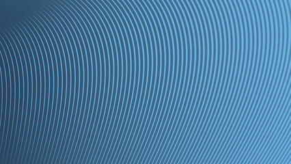 Ruddy Blue abstract background with stripes curve line