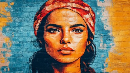 Vibrant Urban Mural Celebrating Social Justice Themes