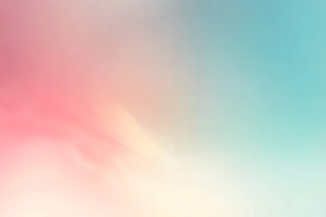 Dreamy Pastel Blur with Soft Light Reflections and Smooth Gradient Background