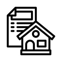 home search line icon
