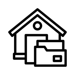 mortgage line icon