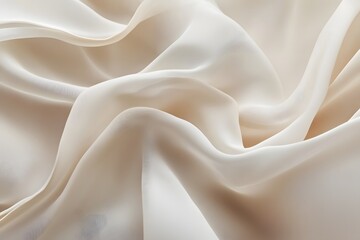 Obraz premium Minimalist Soft Gradient Fabric with Delicate Shadows