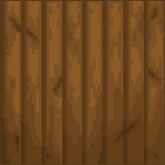 Wooden wall, pixel art texture