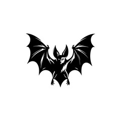  halloween bat vactor design 