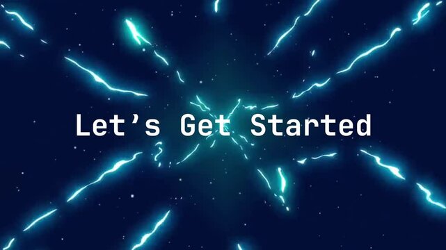 Business presentation, initiation, let's get started